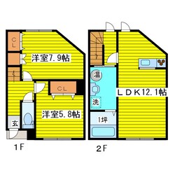 フローラの物件間取画像